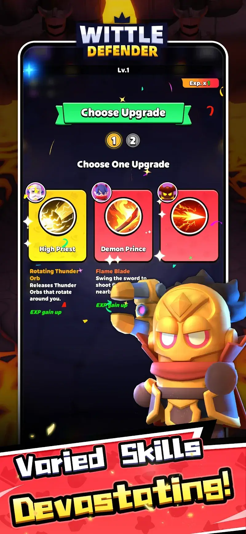 Wittle Defender - Screenshot 3