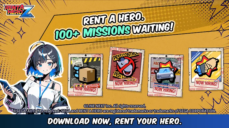 RENT A HERO Z - Tangkapan Layar 3