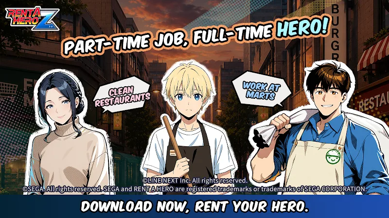 RENT A HERO Z - Tangkapan Layar 4