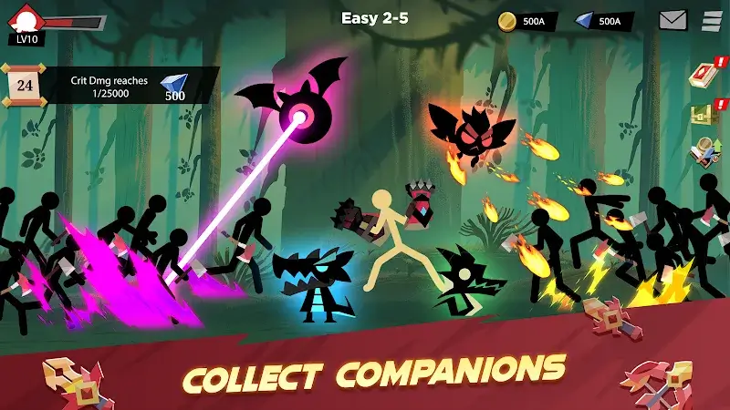 Stickman vs Monster: Idle RPG ekran görüntüsü 6