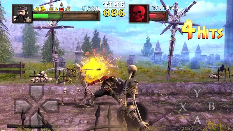 Tangkapan layar Kings Do Not Fall 4