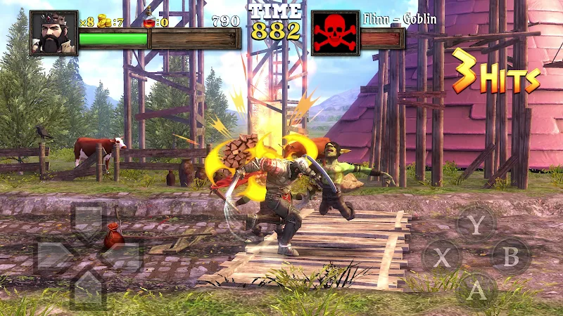 Tangkapan layar Kings Do Not Fall 2