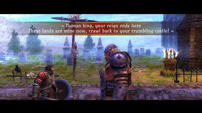 Tangkapan layar Kings Do Not Fall 3
