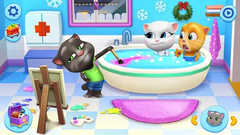 My Talking Tom Friends screenshot 1