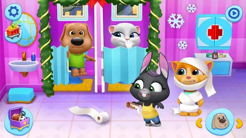 My Talking Tom, Friends screenshot 2