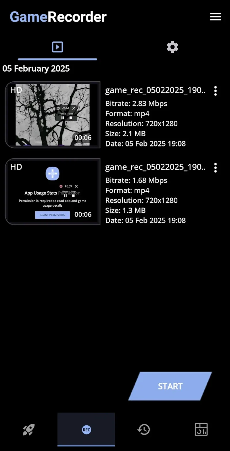 Tangkapan layar Game Mode 4