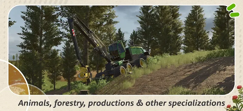 Captura de tela da jogabilidade de Farming Simulator 26 Mobile 4