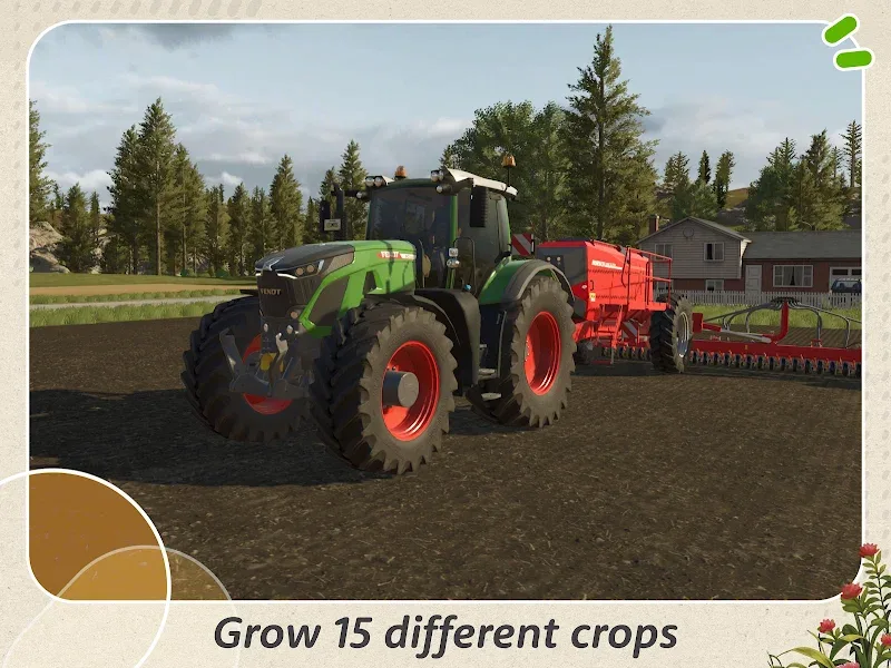 Captura de tela da jogabilidade de Farming Simulator 26 Mobile 6