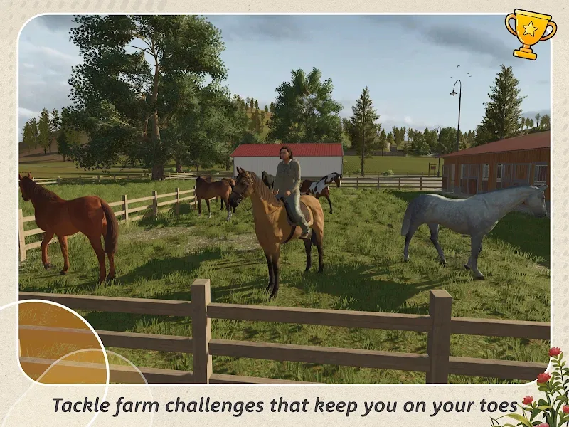 Captura de tela da jogabilidade de Farming Simulator 26 Mobile 5