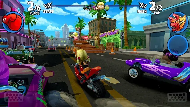 Beach Buggy Racing 2 Gameplay-Screenshot 2