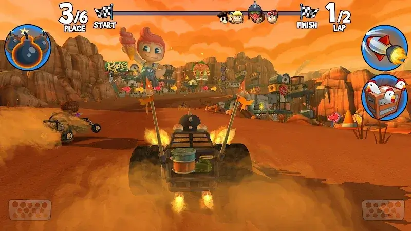 Beach Buggy Racing 2 Gameplay-Screenshot 3