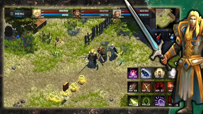 ファンタジーヒーロー スクリーンショット 2