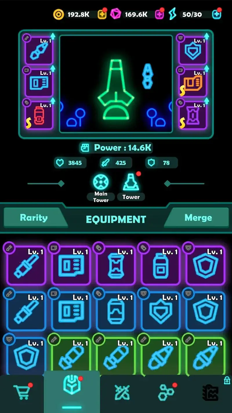 Capture d'écran Falltopia: Epic Space Idle RPG 4