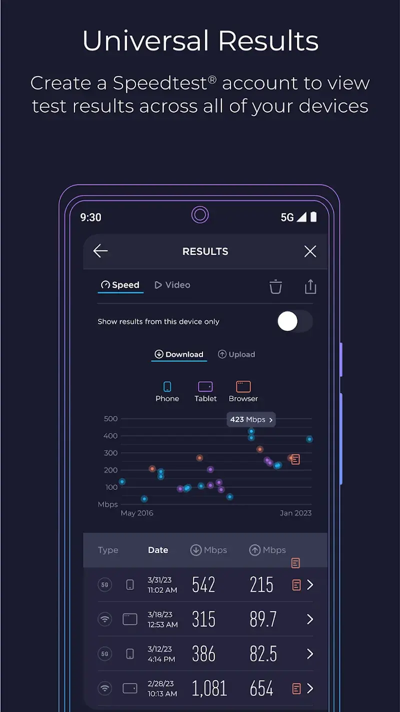Speedtest by Ookla screenshot 3