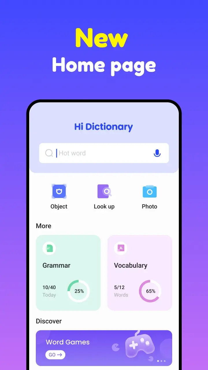 Hi Dictionary screenshot 1