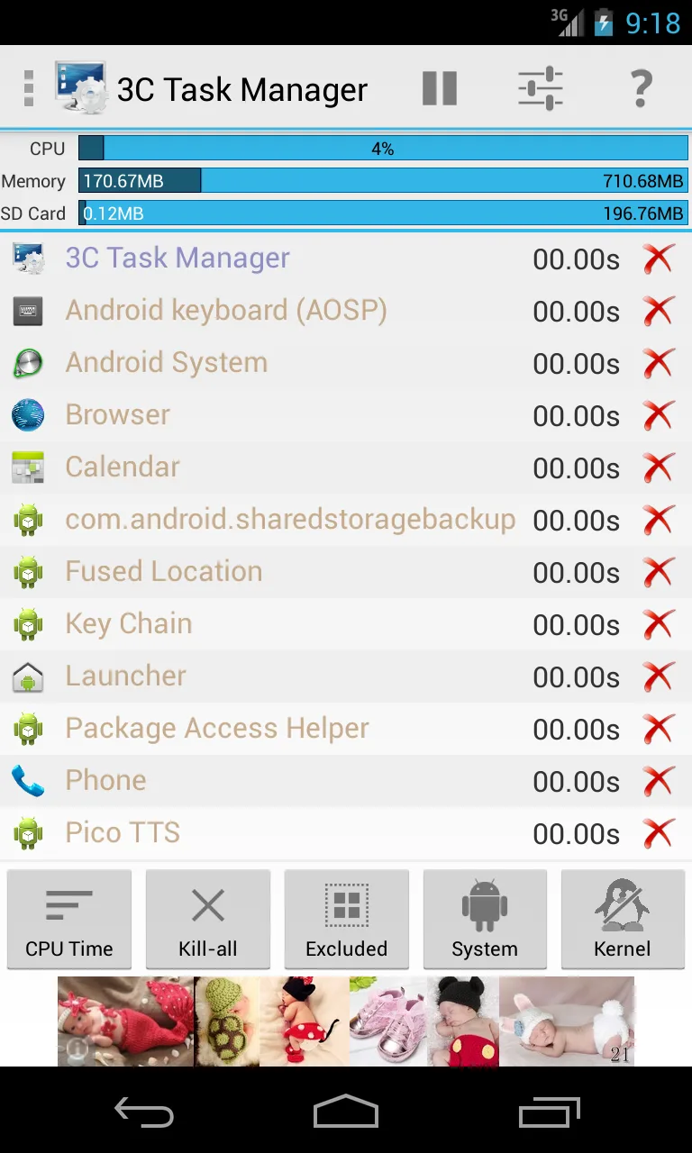 3C Task Manager - Captura de tela 4