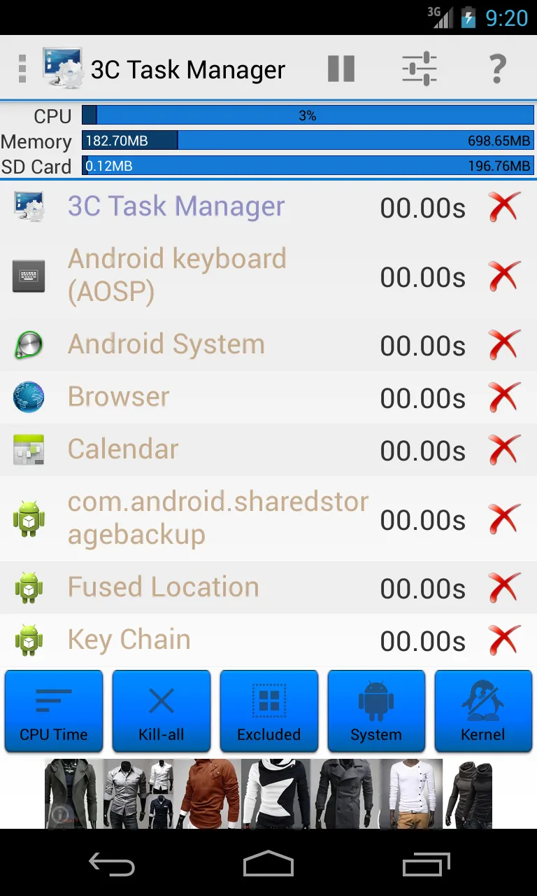 3C Task Manager - Captura de tela 2