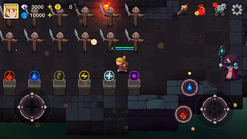 Elemental Dungeon: Roguelike Ekran Görüntüsü 2