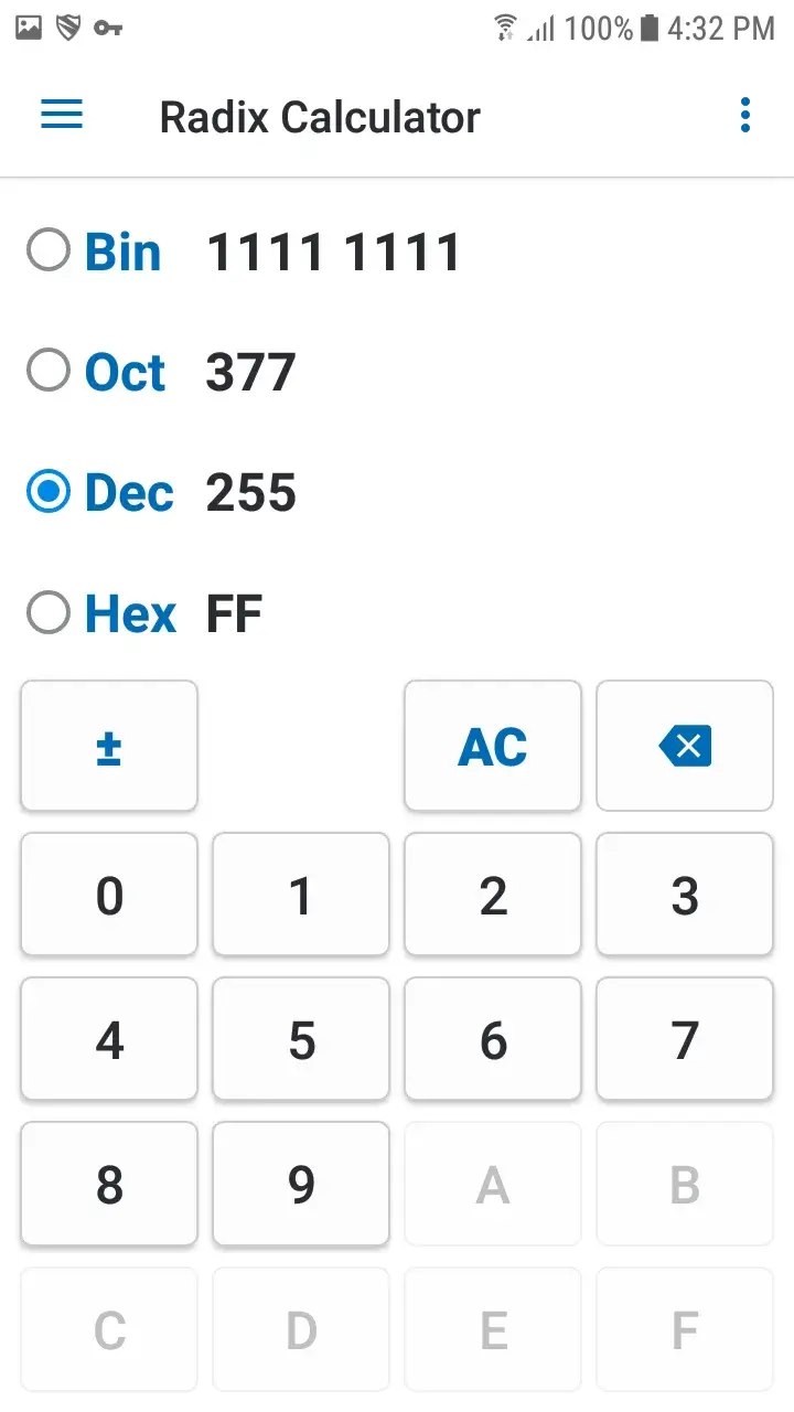 Tangkapan layar NT Calculator 4