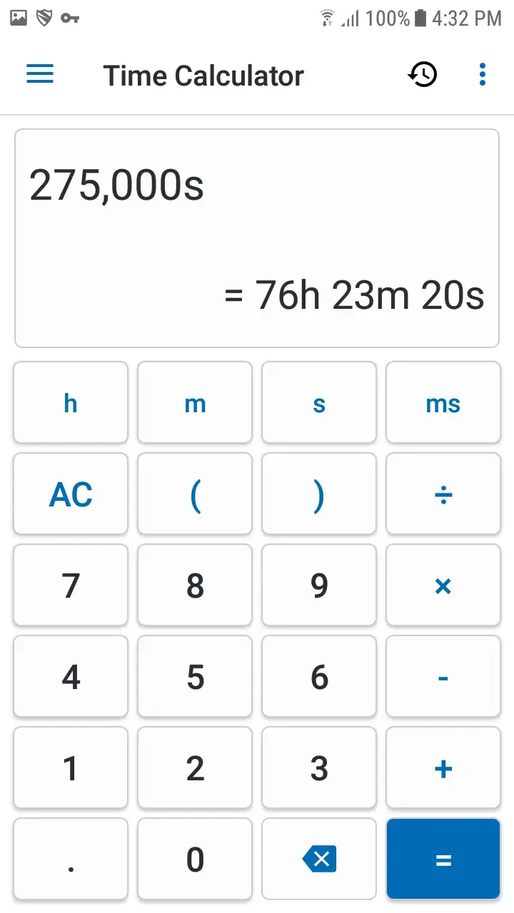 Tangkapan layar NT Calculator 3