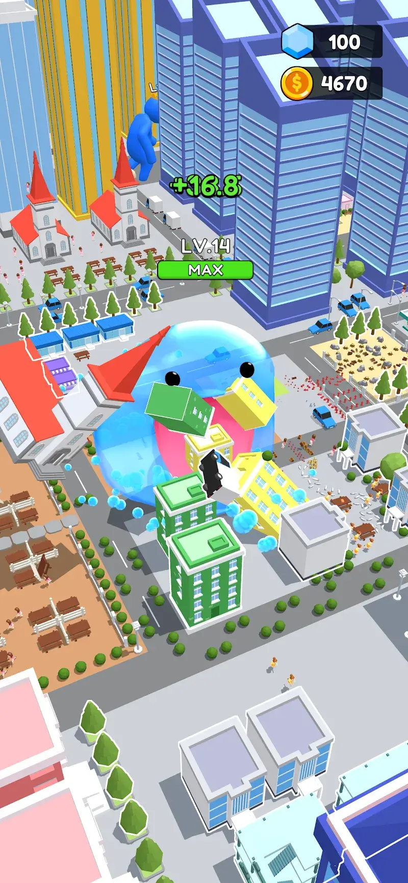 ภาพหน้าจอ Super Big Slime: Black Hole 3D 6
