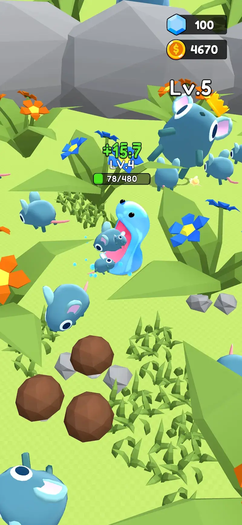 ภาพหน้าจอ Super Big Slime: Black Hole 3D 4
