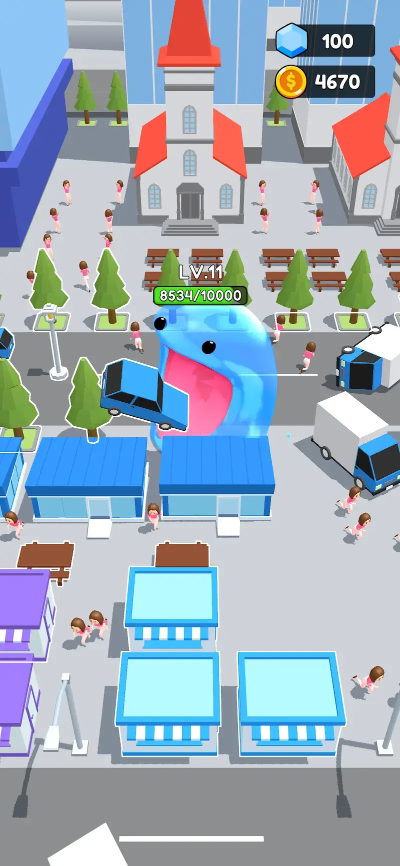 ภาพหน้าจอ Super Big Slime: Black Hole 3D 5