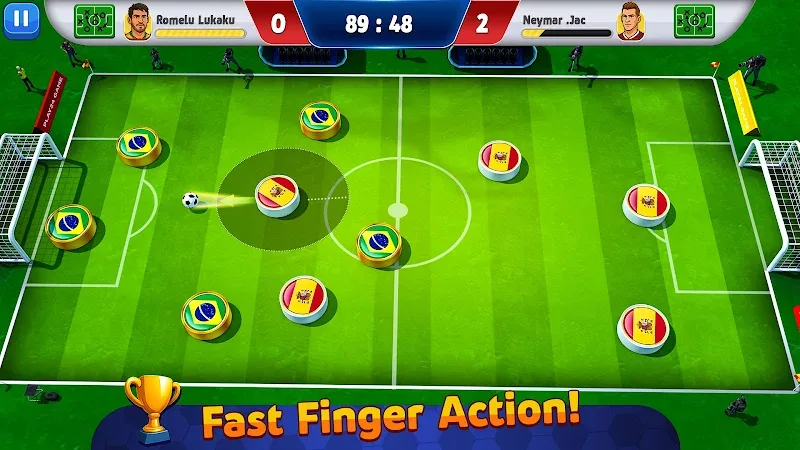 Capture d'écran Finger Soccer Flick Football 6