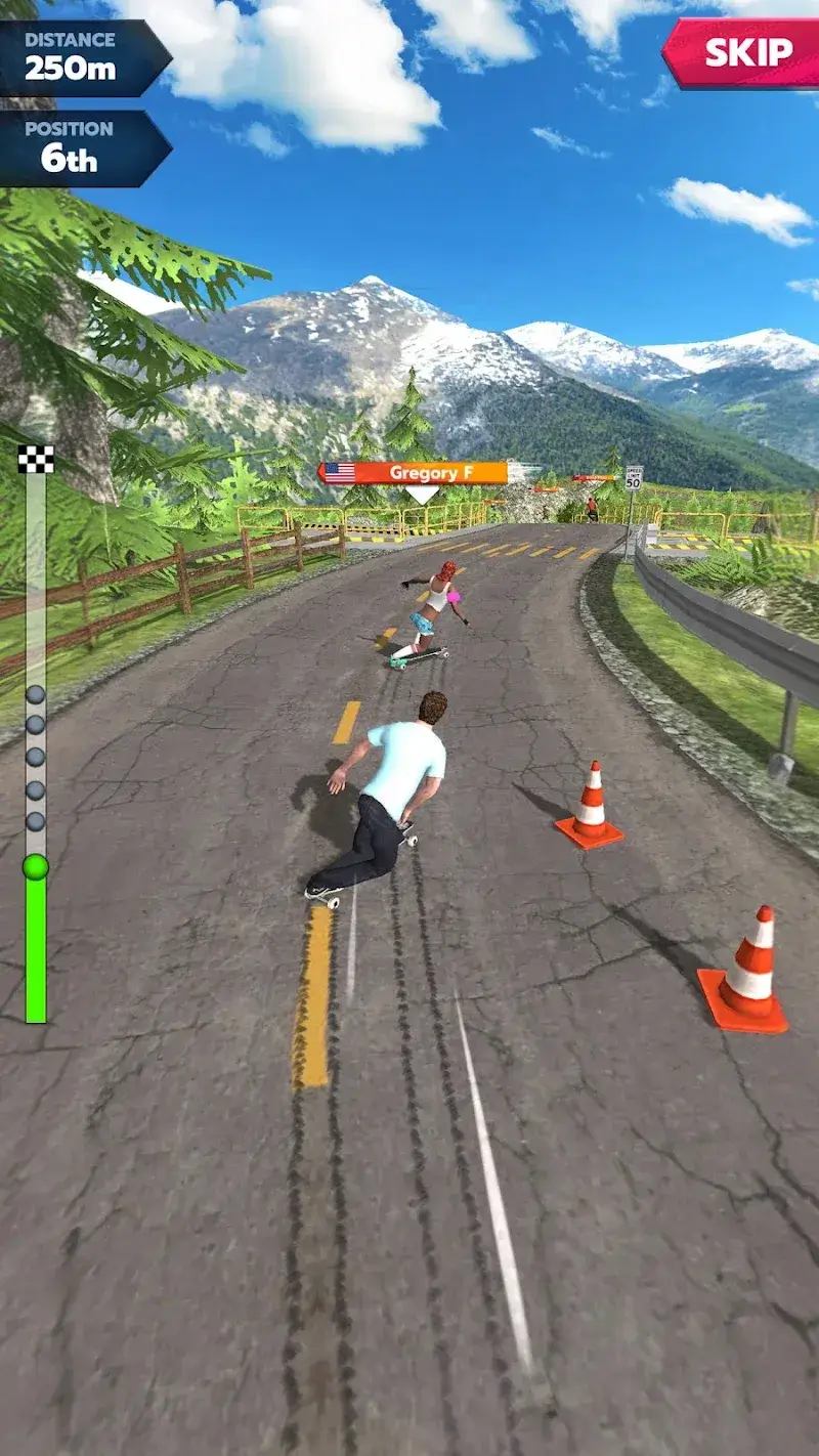 Screenshot 3 di Downhill Race League