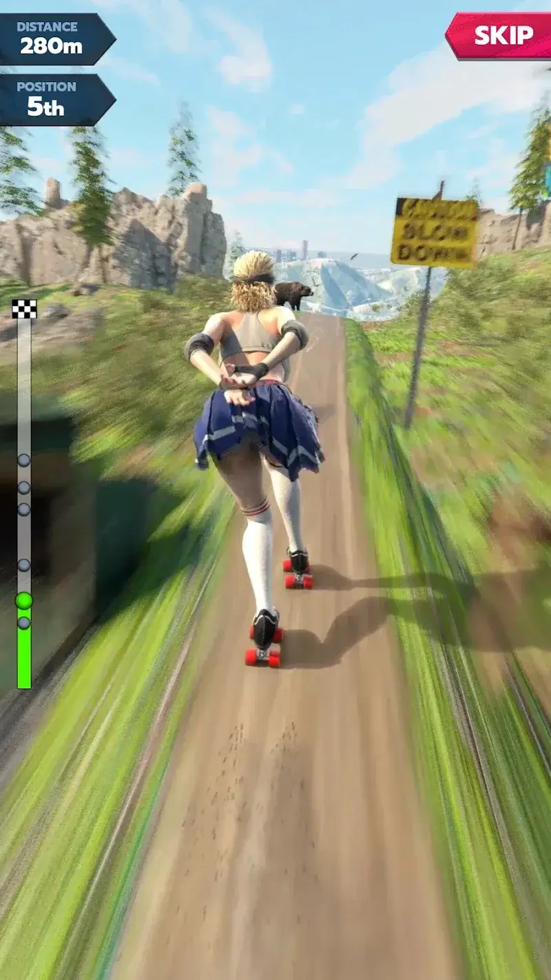Screenshot 2 di Downhill Race League