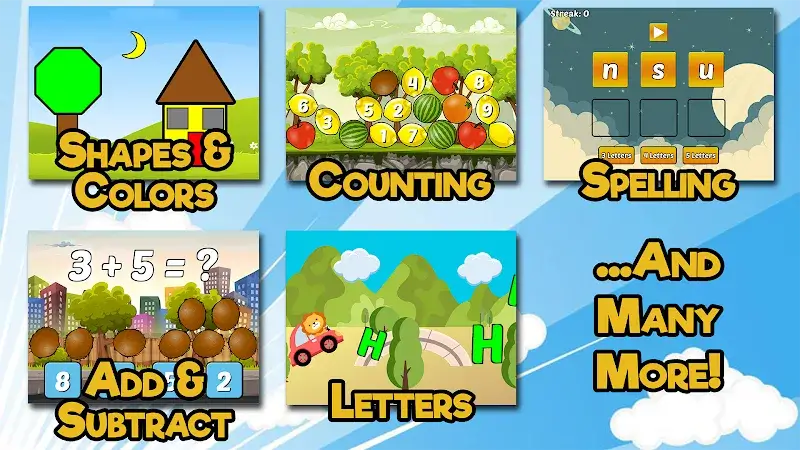 Captura de Tela dos Jogos para Pré-Escola e Jardim de Infância 2