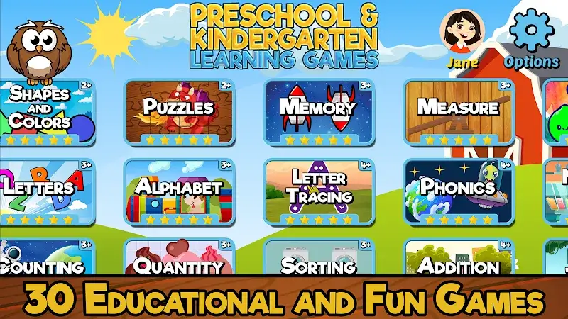 Captura de Tela dos Jogos para Pré-Escola e Jardim de Infância 6