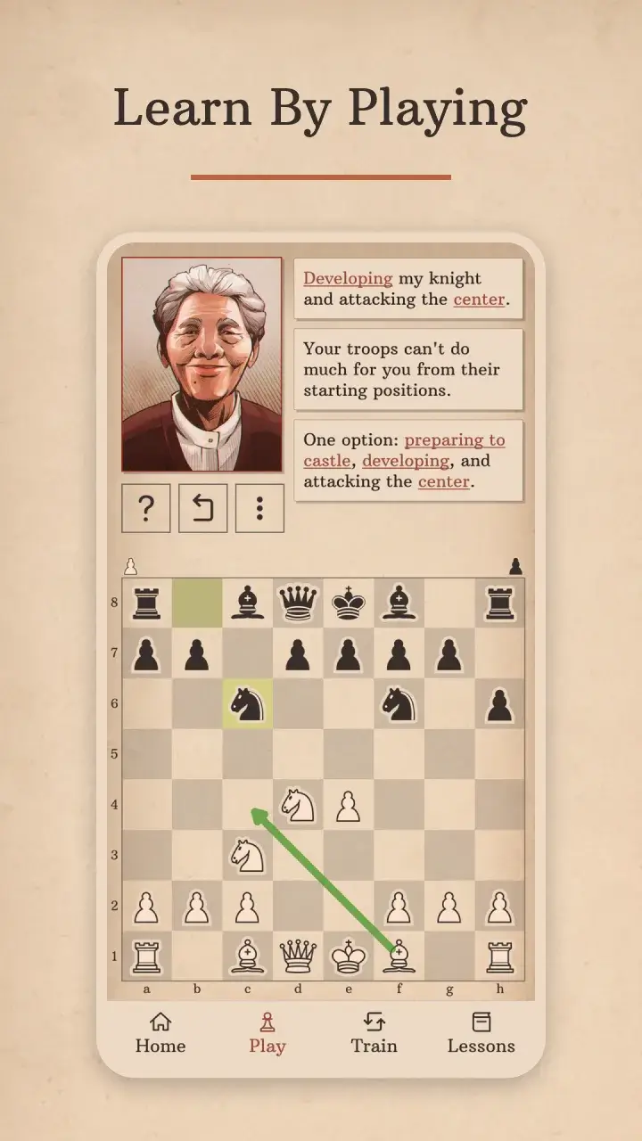 Dr. Wolf: Learn Chess screenshot 3