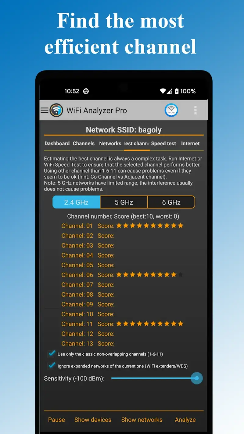 WiFi Analyzer Pro screenshot 6