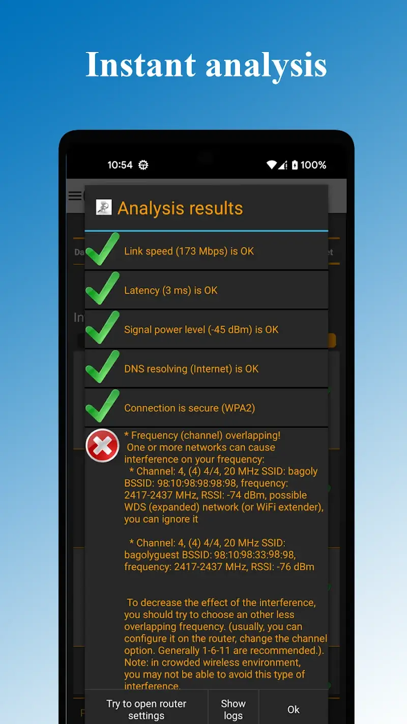 WiFi Analyzer Pro screenshot 5