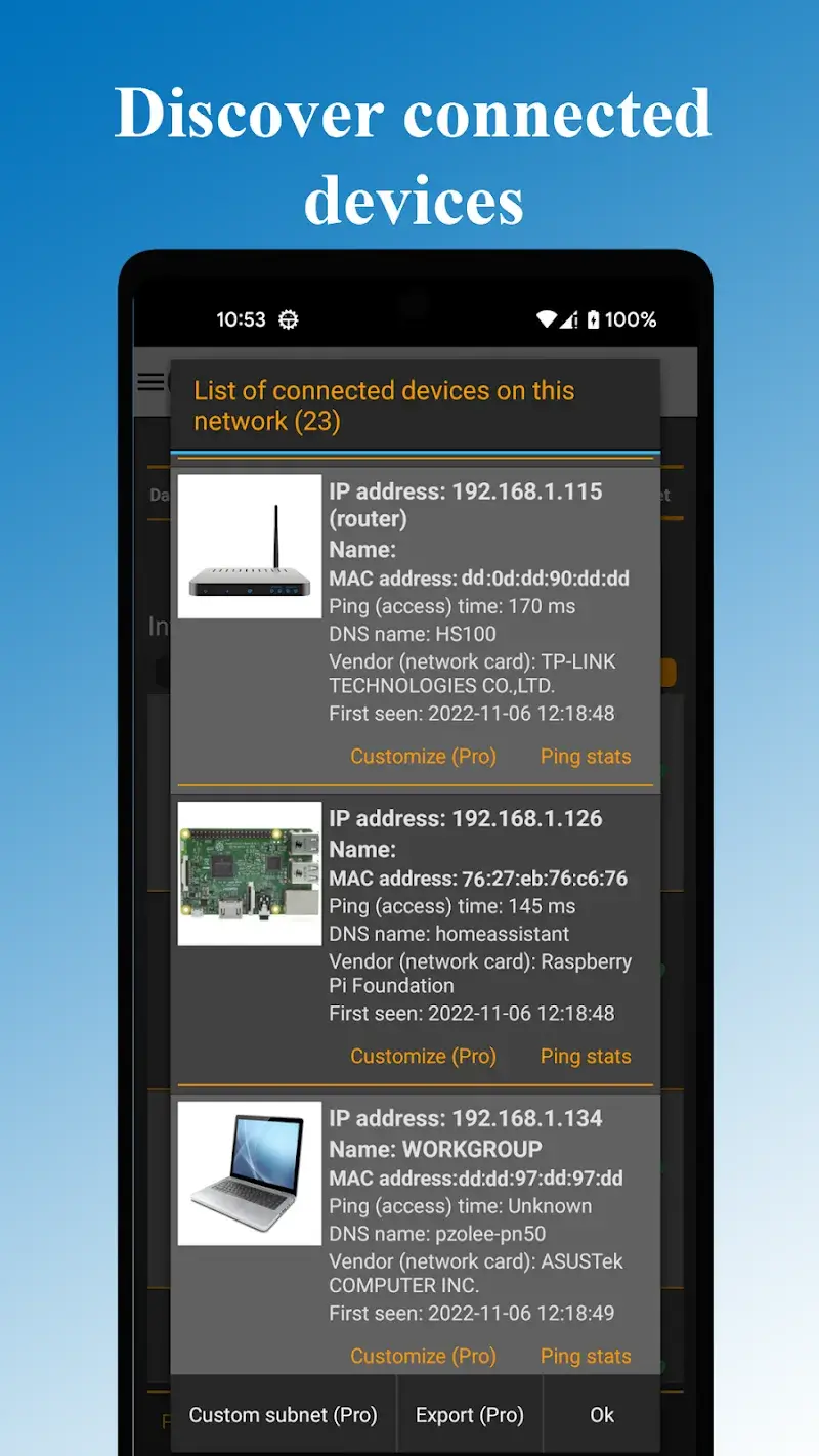 WiFi Analyzer Pro screenshot 4