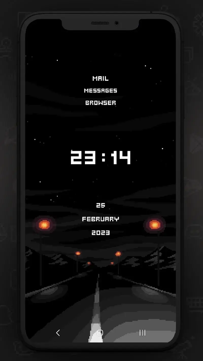 Retro Mode - Icon Pack (Neon) captura 6