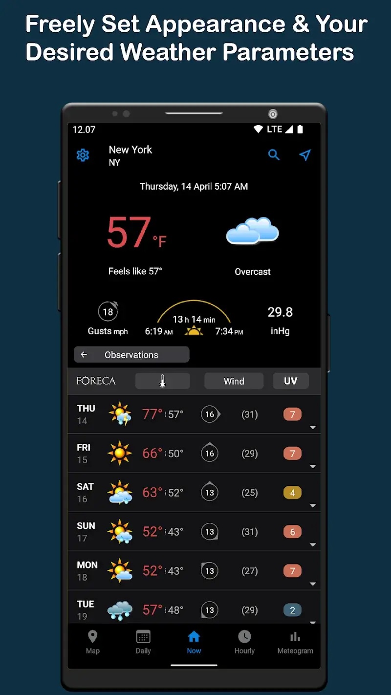 Foreca Weather & Radar - ภาพหน้าจอ 2