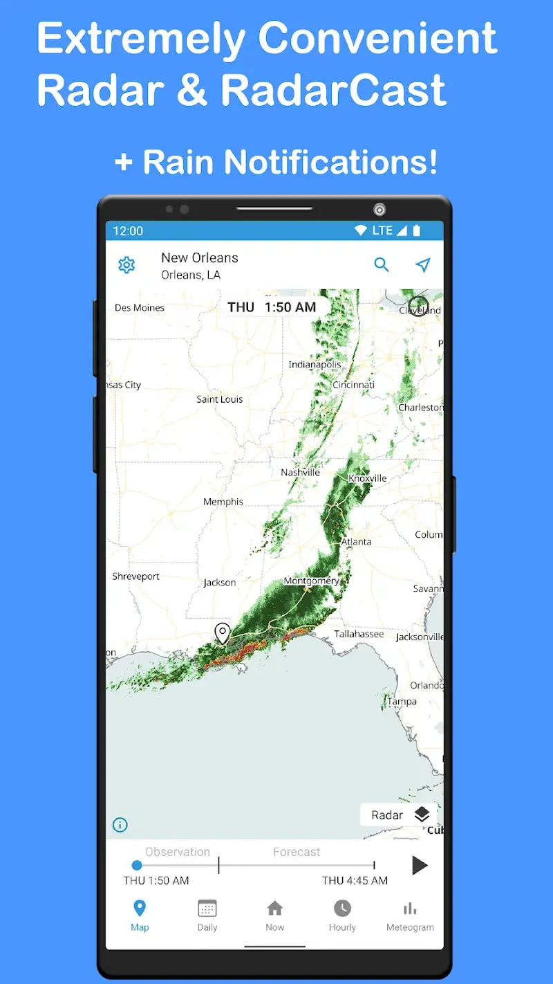 Foreca Weather & Radar - ภาพหน้าจอ 3