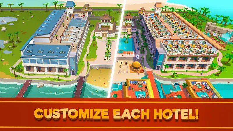 Hotel Empire Tycoon screenshot 2