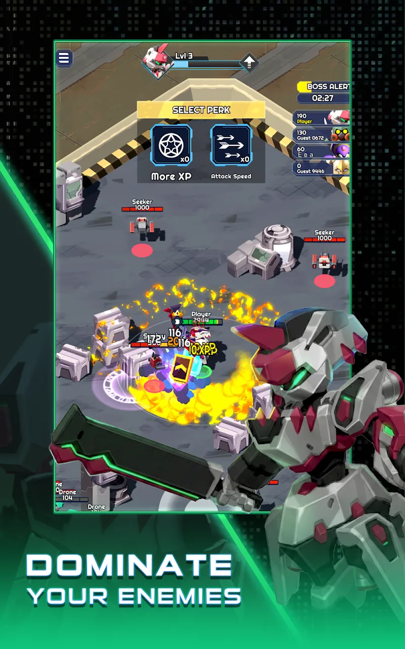 Mybots: Mech Battle Arena - Captura de Tela 6