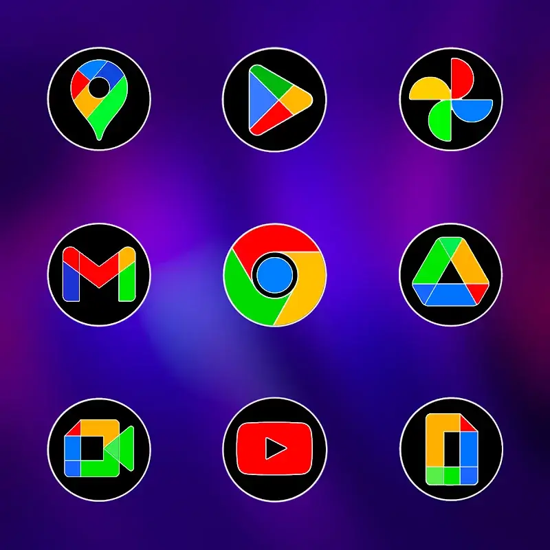 Pixly Fluo - Icon Pack screenshot 4