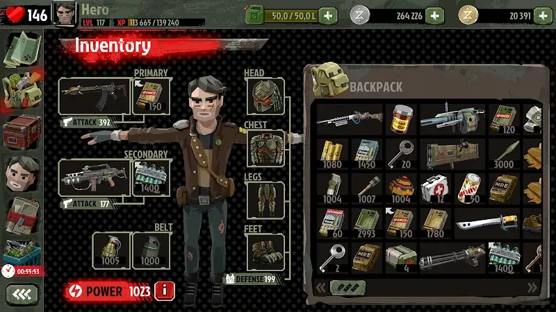 Tangkapan layar The Walking Zombie 2 6