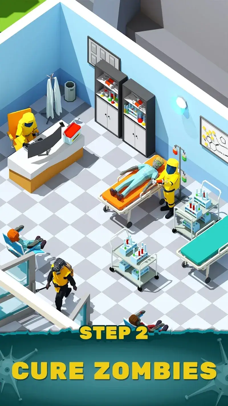 Zombie Hospital - Idle Tycoon ภาพหน้าจอ 2