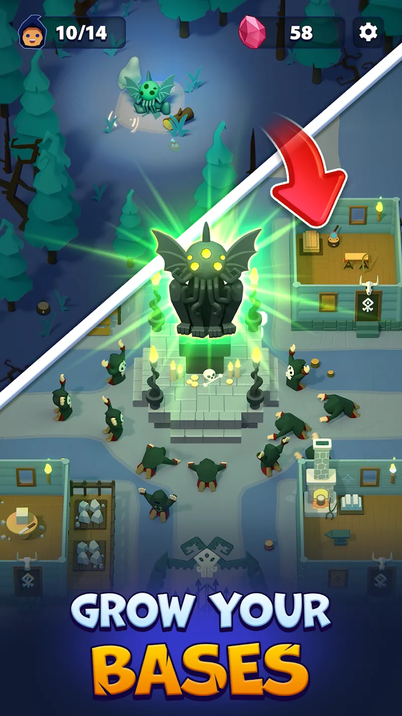 Capture d'écran Idle Cult Empire 3