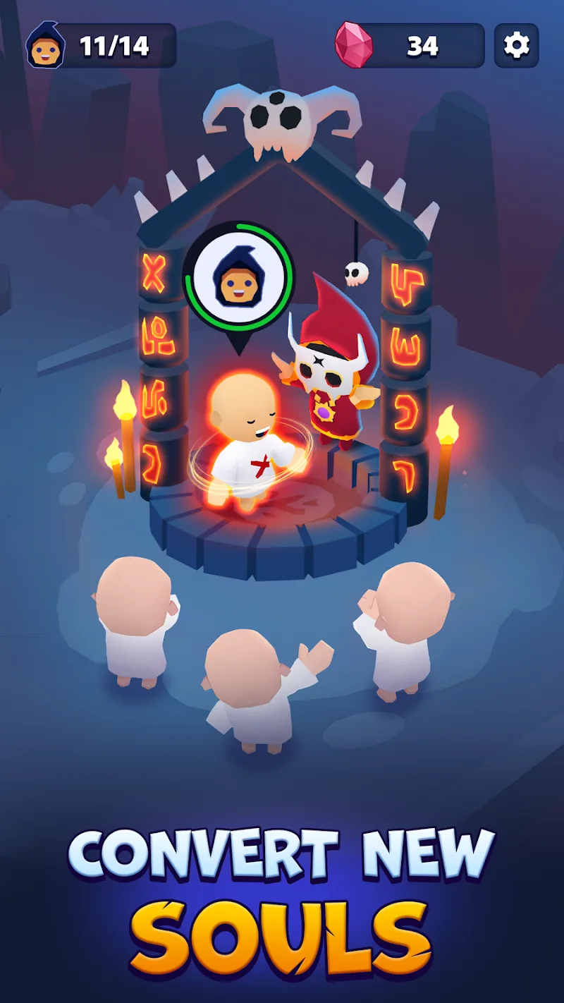 Capture d'écran Idle Cult Empire 2