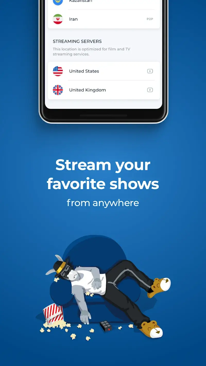 HMA VPN Proxy ekran görüntüsü 3