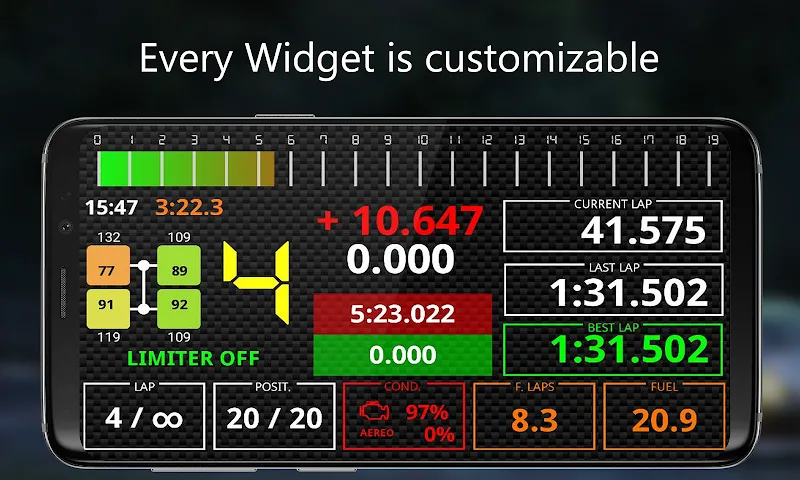 SIM Dashboard Capture d'écran 2