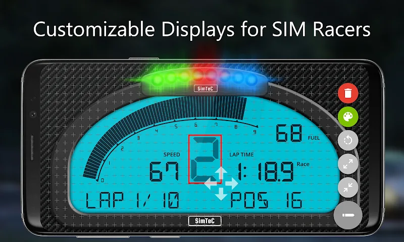 SIM Dashboard Capture d'écran 1