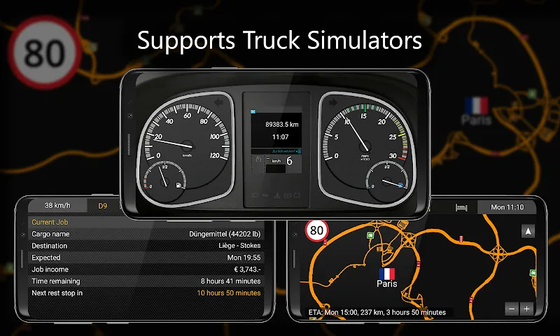 SIM Dashboard Capture d'écran 3